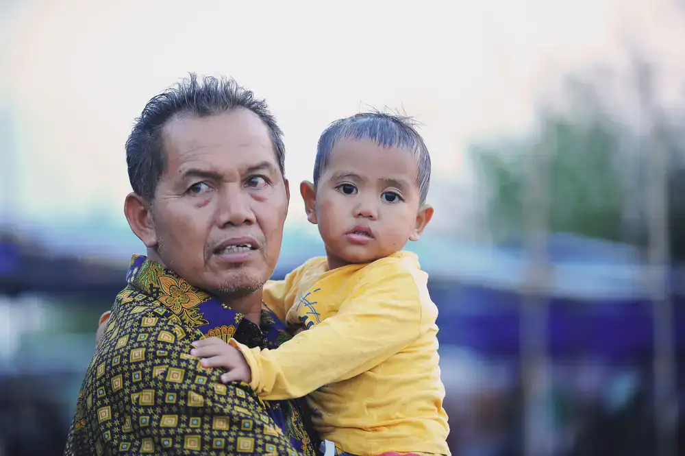 Portrait of a parent